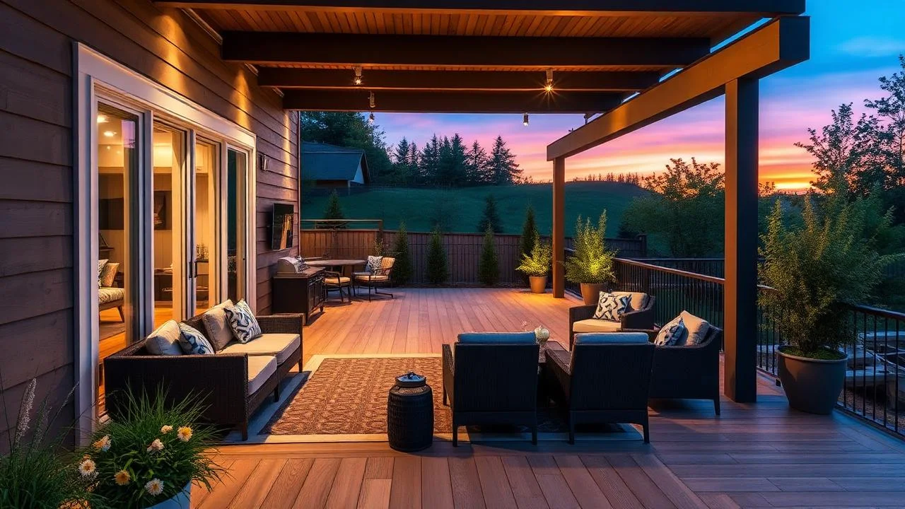 Outdoor living spaces